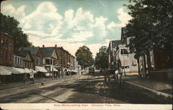 Main Street, Looking East Postcard