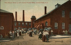 Dinner Hour, J. & P. Coats Thread Mills Postcard