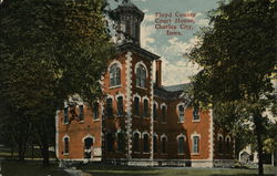 Floyd County Court House Postcard