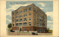 Home of The People's Popular Monthly Des Moines, IA Postcard Postcard Postcard