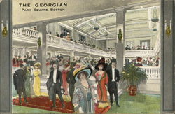 The Georgian Park Square Postcard