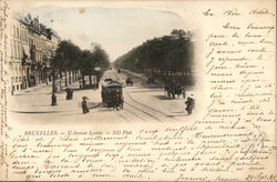 L'Avenue Louise Postcard