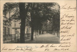 Avenue du Marteau Postcard