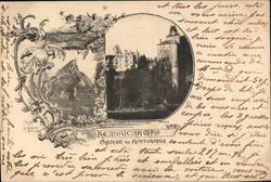 Chateau de Montjardin Postcard