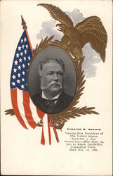 President Chester A. Arthur Presidents Postcard Postcard Postcard