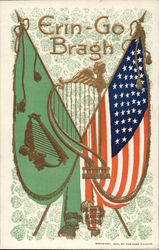 Erin-Go Bragh St. Patrick's Day Postcard Postcard