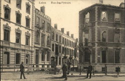 Rue des Pitteurs Liege, Belgium Benelux Countries Postcard Postcard