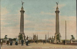 Pont de Fragnee Liege, Belgium Benelux Countries Postcard Postcard