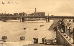 Pont Maghin Liege, Belgium Benelux Countries Postcard Postcard