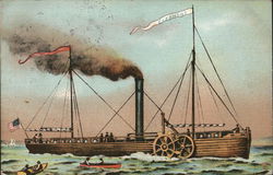 The Clermont Steamers Postcard Postcard