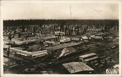 Aerial View of Westwood, California Postcard