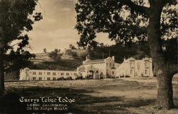 Curry's Lebec Lodge Postcard