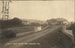 Bridge and Street Scene San Gregorio, CA Postcard Postcard Postcard