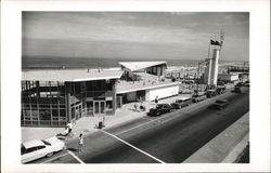 Modern Building on Waterfront - Southern California? Postcard