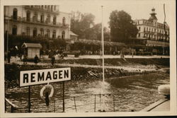 View of Town Postcard