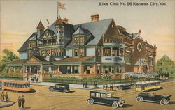 Elks Club No. 26 Kansas City, MO Postcard Postcard