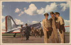 American Airlines System Pilots Airline Advertising Postcard Postcard