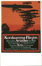 Konkurrenz-Fliegen Advertising Reproductions Postcard Postcard