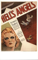 Hell's Angels - United Artists Pictures Advertising Reproductions Postcard Postcard