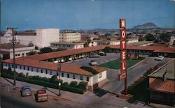 Berkeley Plaza Motel California Postcard Postcard Postcard