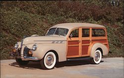 1940 Pontiac Station Wagon Cars Postcard Postcard Postcard