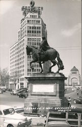 Equestrian statue of Charles IV of Spain Postcard