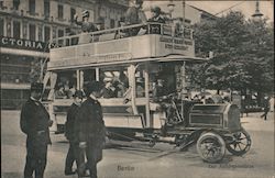 Der Auto-Omnibus Berlin, Germany Postcard Postcard Postcard