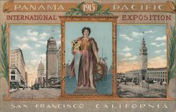 Panama Pacific International Exposition - 1915 Postcard