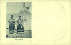 Sarcee Belles Native Americana Postcard Postcard Postcard