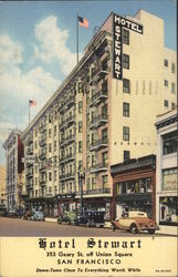 Hotel Stewart Postcard