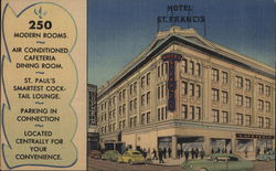 Hotel St. Francis Postcard