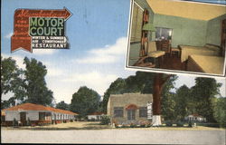 Slumberland Motor Court Savannah, GA Postcard Postcard Postcard