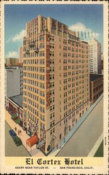 El Cortez Hotel Postcard