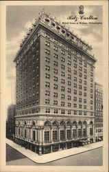 Ritz-Carlton Philadelphia, PA Postcard Postcard Postcard