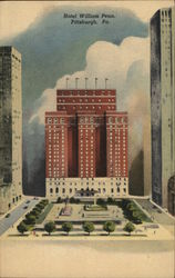 Hotel William Penn Postcard