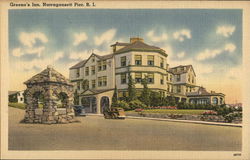 Greene's Inn Narragansett Pier, RI Postcard Postcard Postcard