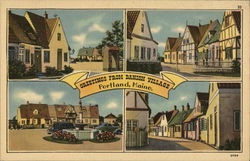 Danish Village Postcard