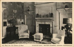 Gunston Hall Master Chamber, Chinese Chippendale - Natl. Soc. Col. Dames of Amer. Lorton, VA Postcard Postcard Postcard