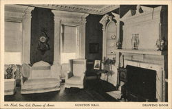 Gunston Hall - Drawing Room Lorton, VA Postcard Postcard Postcard