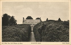 Gunston Hall - Box Walk Lorton, VA Postcard Postcard Postcard