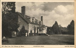 Gunston Hall, South Front, Natl. Soc. Col. Dames of Amer. Lorton, VA Postcard Postcard Postcard