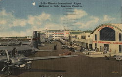 Miami's International Airort Postcard