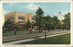 Sebring High School Postcard