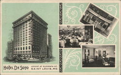 Hotel De Soto Postcard