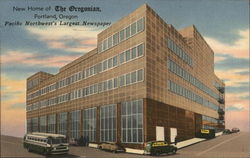 New Home of "The Oregonian" Postcard