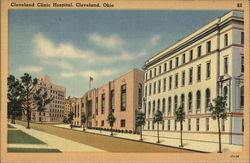 Cleveland Clinic Hospital Ohio Postcard Postcard Postcard