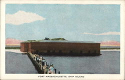 Fort Massachusetts, Ship Island Postcard