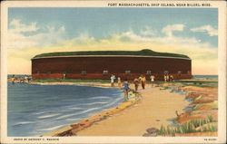 Fort Massachusetts, Ship Island Postcard