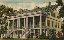 The Longfellow House Pascagoula, MS Postcard Postcard Postcard