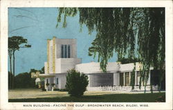 Broadwater Beach - Main Building Biloxi, MS Postcard Postcard Postcard